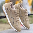 thumbnail image 4 of NOKIO Men's Running Shoes Breathable S𝗅ip On Sneakers Lightweight Non-S𝗅ip Walking Shoes Wide Width Outdoor Running Shoes with Comfortable Cushion for Back to College, 4 of 9