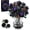 Black, variant on TERRAMUS White Rose Bouquet Building Set with LED Light, 523 PCS Flower Building Kit, Champagne Rose Construction Blocks Toy for Ages 12+