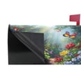 thumbnail image 4 of Ryvnso Mailbox Cover Magnetic Flower Butterfly Mailbox Wrap Large Size 25.5x21 Inch, 4 of 8