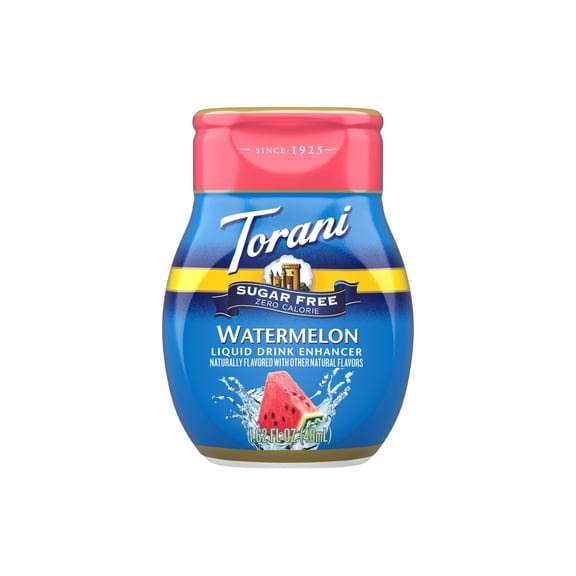 Torani Sugar Free Watermelon Liquid Drink Enhancer, 1.62 fl oz