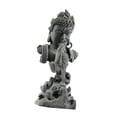 thumbnail image 4 of Estatua de Buda tallada, adorno decorativo para el hogar, artículo de colección, figura de escritorio, decoración de mesa para ., 4 of 9