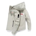 thumbnail image 5 of Chaqueta con capucha para hombre, abrigo de algodón a prueba de viento con cremallera, parka gruesa y cálida, estilo informal, novedad de invierno, 2024, 5 of 5