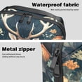 thumbnail image 4 of Deer Digital Pouch Oxford Cloth Waterproof Storage Pouch Cord Organizer Digital Travel Bag Small Travel Electronic Organizer 5.9x9.44x3.14 in, 4 of 6
