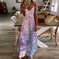 thumbnail image 3 of Water Splash Ripple Sleeveless Dress Women's Luxury Party Dress Birthday Dresses for Women, 3 of 7