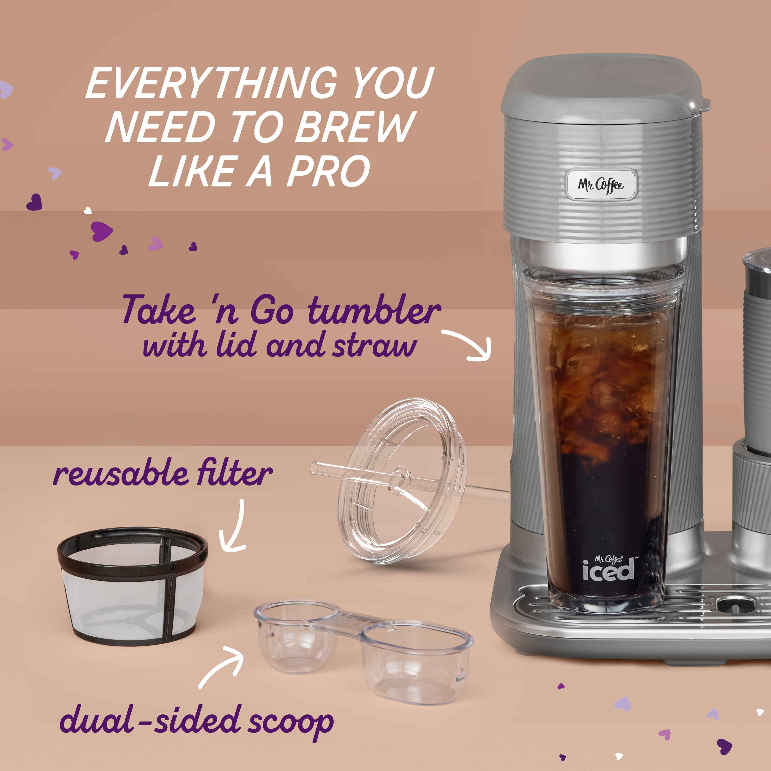 Review Mr. Coffee 4 in 1 Latte Lux Iced Coffee Hot Coffee Maker