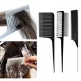 thumbnail image 1 of 3 Piezas De Vías Para Resaltar El Cabello, Para El Cabello, De Color Para El Cabello, Conjunto De Herramientas Fernando Peine negro para resaltar el cabello, 1 of 8
