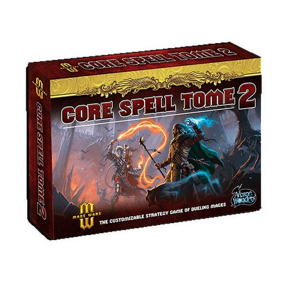 Mage Wars Core Spell tome 2 arcane Wonders Mw1012Awg