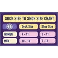 thumbnail image 3 of SOCKS'NBULK 6 Pairs Men and Women Value Pack of Ring Spun Cotton Crew Diabetic Nephropathy Socks, 3 of 4
