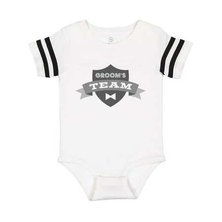 

Inktastic Banner Groom s Team Gift Baby Boy or Baby Girl Bodysuit