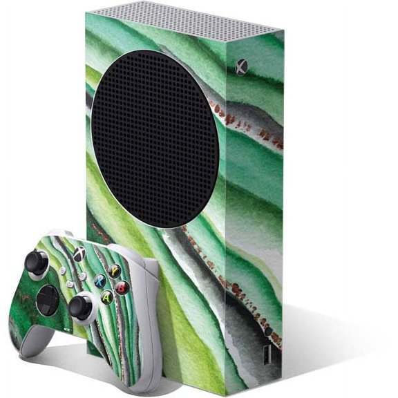 Skinit Geode Kiwi Watercolor Geode Xbox Series S Bundle Skin