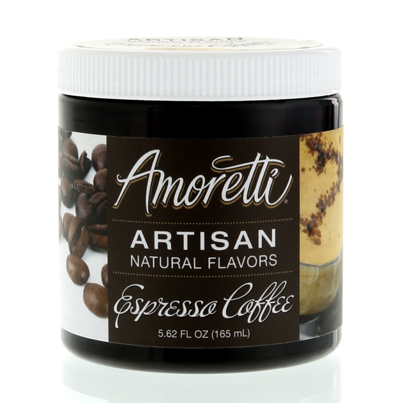 Amoretti Natural Artisan Flavor Espresso Bean, 5.62 Fluid Ounce by Amoretti