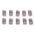 thumbnail image 1 of Turning Blades, Easy Storage Wear Resistance Carbide Finishing Inserts Low Friction Coefficient Long Service Life  For Steel, 1 of 8