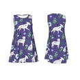 thumbnail image 7 of Fuzoiu Cute Dog Print Women's Sleeveless Dress,Summer Dresses for Women,Casual Sundresses,Beach Sleeveless T-shirt Swing Dress with Pockets, 7 of 7