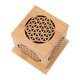 thumbnail image 1 of Caja De Incienso De Madera, Soporte De Incienso De Bambú, Bandeja De Cristal Geométrica Con Diseño Hueco Para Meditación, Decoración De Yoga, Purificación Del Hogar, 1 of 7