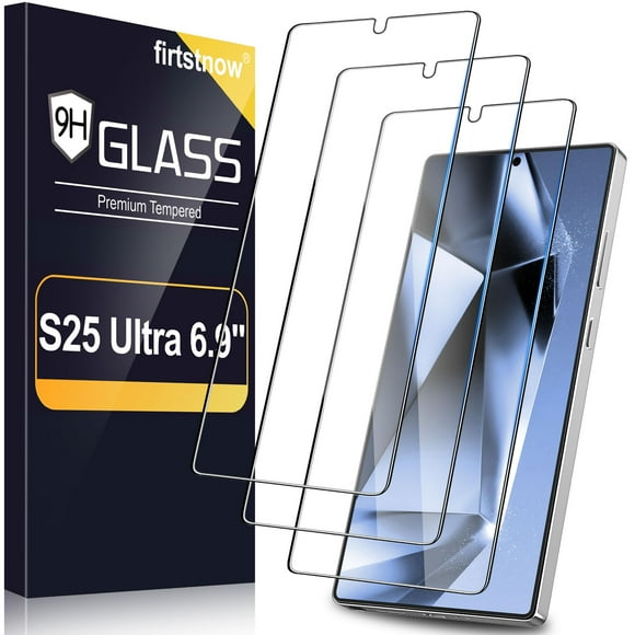 Paquete de 3 protectores de pantalla para Samsung Galaxy S25 Ultra 6.9