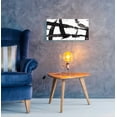 thumbnail image 3 of Epic Art 'Obsidian Harmony II' by Tim O'Toole, Acrylic Glass Wall Art, 24"x12", 3 of 3