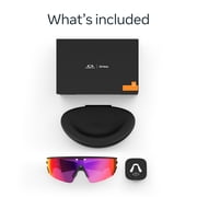 Oakley Meta Vanguard, Black, Prizm™ Road Lenses | Smart AI Glasses, Camera, Audio, Video Recording