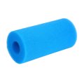 thumbnail image 1 of Graflsoa Éponge Filtrante Cylindrique Réutilisable pour Piscine, Lavable et Durable, Compatible avec Filtres Intex Type A, Bleu, 20x10x10cm, Option Unique Ou Lot de 3, 1 of 6