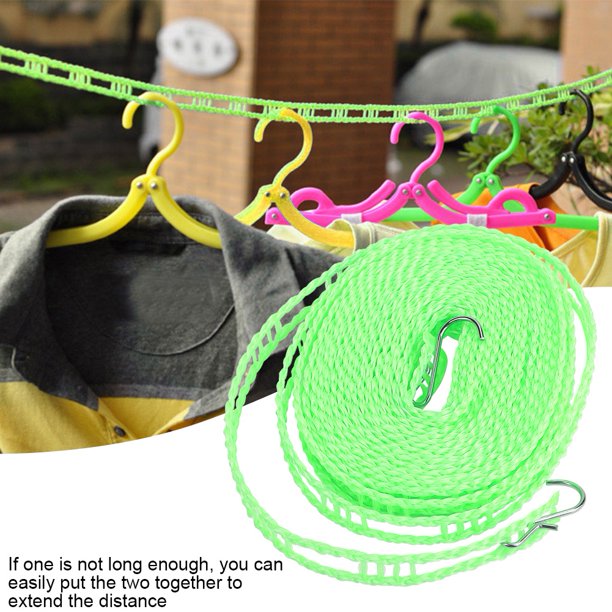 Tebru Outdoor Clothesline , Clothes Line,Portable Outdoor Clothes Line