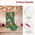 thumbnail image 4 of Lsque Vegan Pattern 18 Inch Christmas Stockings, Festive Holiday Stocking for Christmas Decorations Holiday Decor, 4 of 8