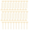 thumbnail image 1 of Mini Hammer, Lightweight 50 Pcs Mini Wooden Hammers  For DIY Crafting, 1 of 8