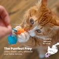 thumbnail image 6 of Catstages Catnip Chew Mice 2 Pack– Interactive Dental Cat Chew Toy that Helps Clean Teeth, Mouse, Multicolored, 6 of 7