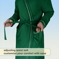 thumbnail image 7 of Catalonia Lightweight Ladies Bathrobe, Long Summer Robe with Pockets,Soft Summer Robes for Women, Kimono Gift for Her, Green, 7 of 7