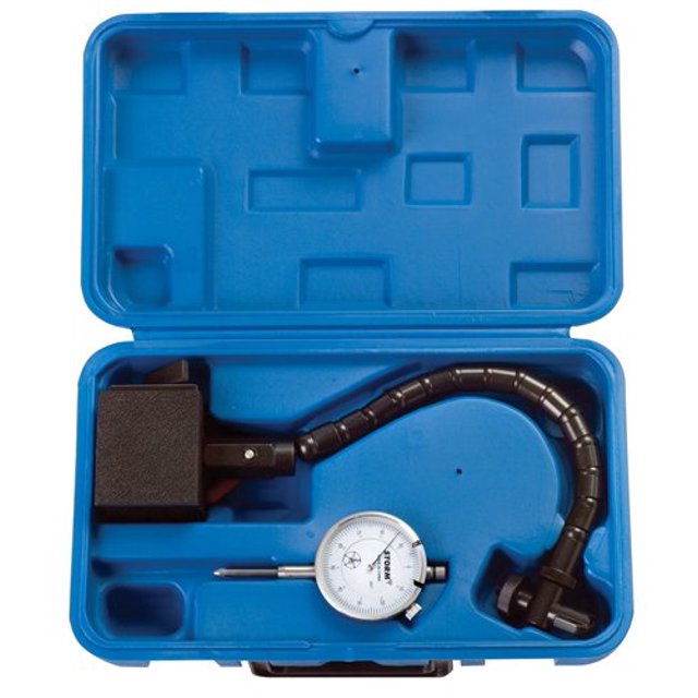 Central Tools 3D102 Dial Indicator Set with On/Off Magnetic Base