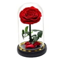 thumbnail image 4 of Rosas de cristal, regalo de flores, aniversario, regalo romántico, regalos del Día de San Valentín para hombres, decoración del Día de San Valentín, Rojo, 4 of 10