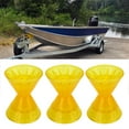 thumbnail image 4 of Rouleau d'Étrave de Bateau, 3 Pièces Résistant à l'Usure de Rouleau d'Étrave de Réduction de Traînée de PVC pour le Yacht de RV, 4 of 8