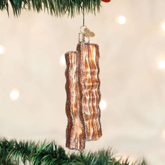 Old World Christmas Bacon Strips Ornament