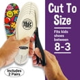 thumbnail image 2 of Silly Feet Kids Insoles - Replacement Shoe Inserts for Children, 2 Pairs, 2 of 8