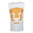 thumbnail image 1 of OLD SCHOOL SPORTS Pumas UNAM Playera Basic sin manga Blanco/Dorado Unisex OLD SCHOOL SPORTS Pumas de la UNAM Playera de algodón, sin manga, estampado en serigrafía., 1 of 2