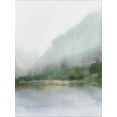 thumbnail image 2 of Art.com Sapphire Lake II Stretched Canvas Print Wall Art by Ian C, 12" x 16", 2 of 4