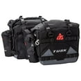thumbnail image 1 of Tusk Pannier Racks with Tusk Pilot Pannier Bags and Bottle Holders Black/Grey, 1 of 7
