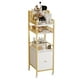 thumbnail image 1 of Carrito organizador de maquillaje Dsmadn con cajones, color dorado, 1 of 1