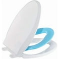 thumbnail image 4 of Potty Training Toilet Seat, 19" Elongated with Built-In Soft Quiet-Close Lid, Magnetic Blue Kids Seat and Non-Slip Design, Easy to Install and Clean, 4 of 6
