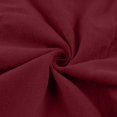 thumbnail image 5 of Women Casual Loose Wide Leg Jumpsuits Long Bib Pants Cotton Overalls with Pockets Red 5XL, 5 of 6