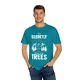 thumbnail image 4 of Novelty Silently Judging Your Trees Sarcastic Sardonic Hilarious Phrase Slogan Judgmental Ironic Sarcasm Unisex Garment-Dyed T-shirt, 4 of 4