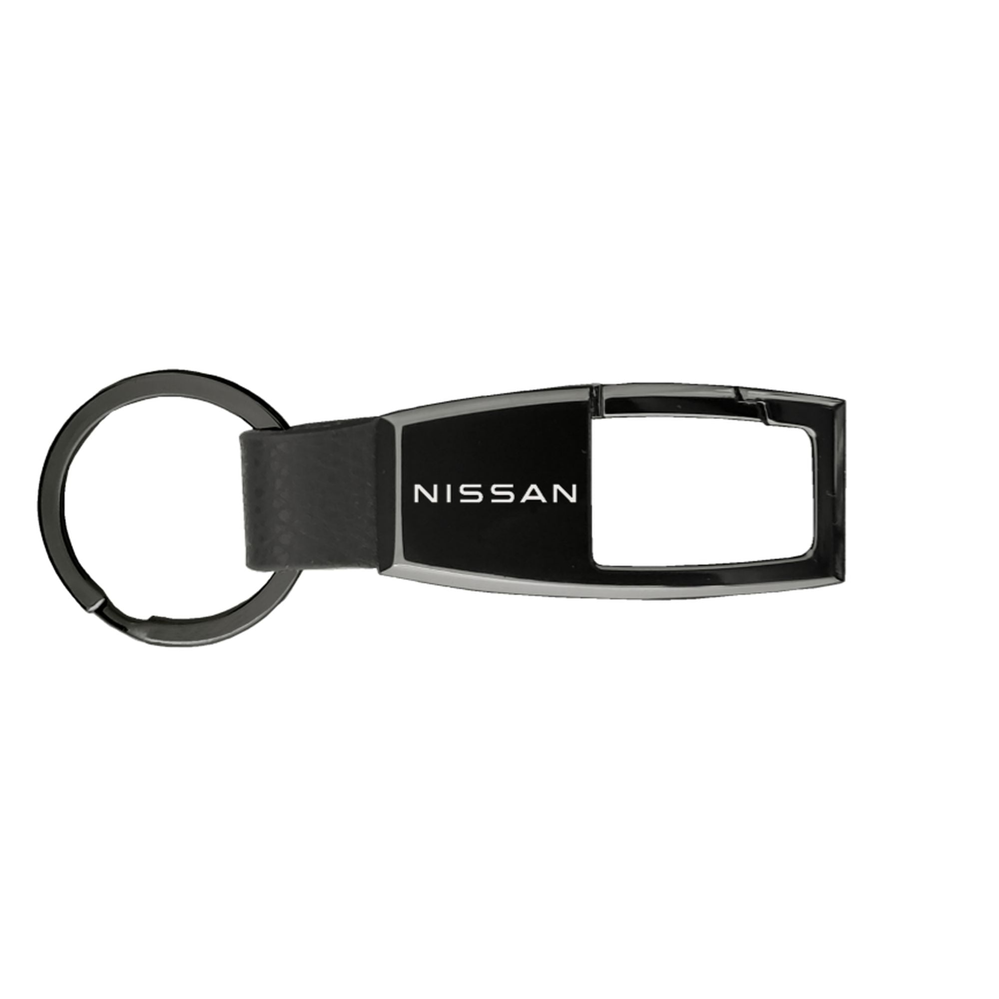 Dodge Challenger Premier Carabiner Black Pearl Key Chain Fob