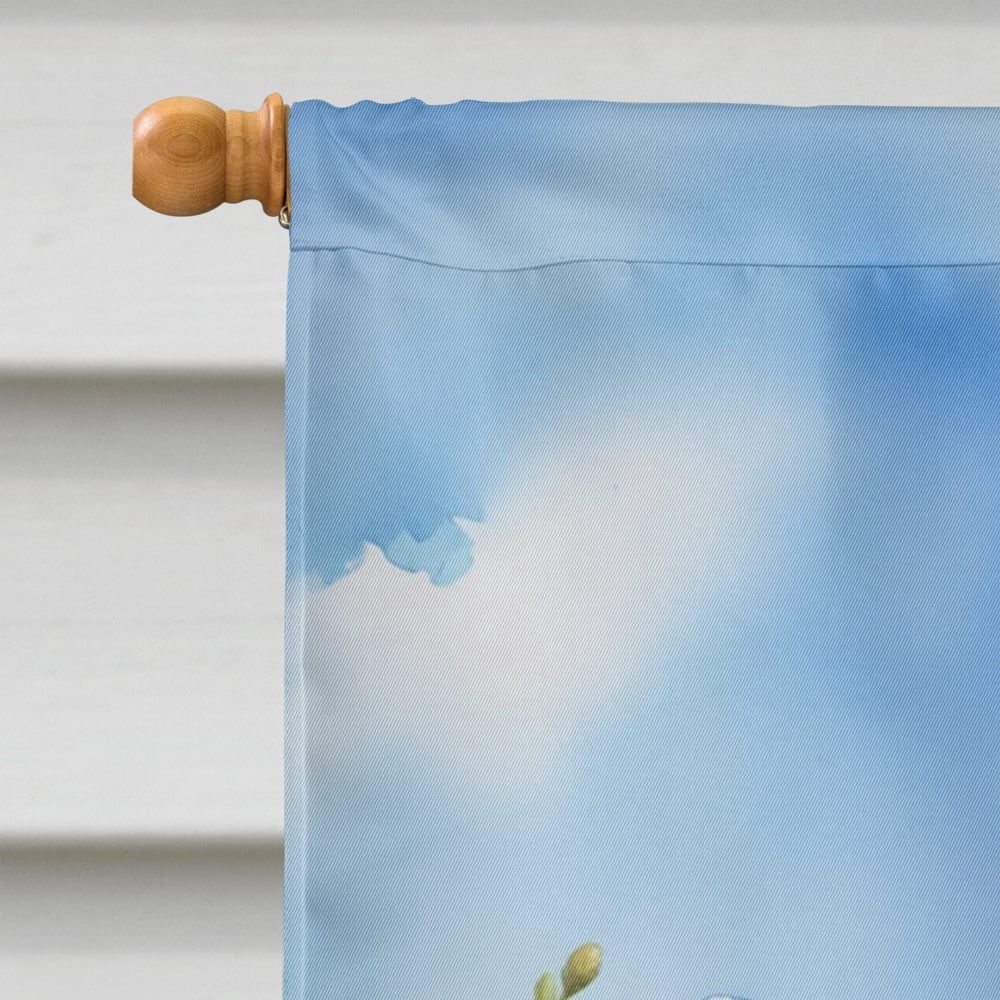 Australian Terrier Easter Egg Hunt House Flag 28 in x 40 in