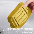 thumbnail image 3 of Multi-color double-layer drainage soapbox, strong and seamless paste drainage soap boxyellow, 3 of 5