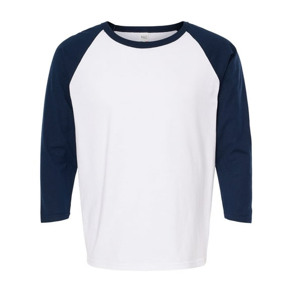 M&O 5540 Raglan Three-Quarter Sleeve Baseball T-Shirt
