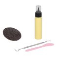 thumbnail image 1 of Kit de piedra para recoger piedras Piedra ovalada Piedra ovalada para hacer uno mismo Juguete relajante y relajante para aliviar la tensión para adultos Látex amarillo, 1 of 10