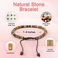 thumbnail image 4 of Cheer Up Bracelets Gifts for Women - Healing Natural Stone Bracelets - Inspirational Friendship Gifts for Women Friend Sister Coworker Bestie BFF, 4 of 6