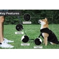 thumbnail image 2 of Suéter para perros, chaleco polar JACKO & CO, suave y cálido para perros de tamaño mediano, 2 of 8