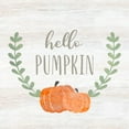 thumbnail image 2 of CAD Designs 12x12 Gold Ornate Wood Framed with Double Matting Museum Art Print Titled - Hello Pumpkin, 2 of 4