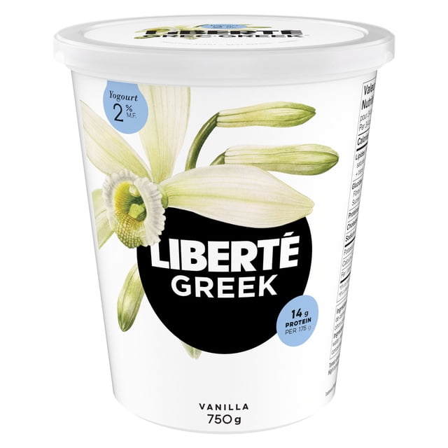 Liberté Greek 2% Vanilla 750 G