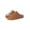 Beige, variant on Avalanche Men's Water Resistant Faux Fur Fleece Lining Indoor or Outdoor Mule Slippers-Chestnut / 8