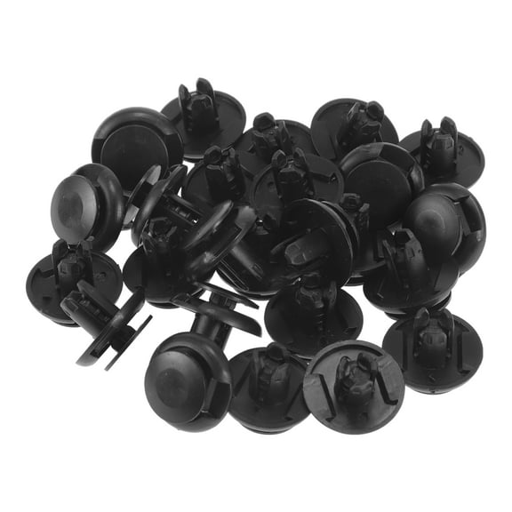 Unique Bargains Car Front Fender Skirt Clip for Honda Civic 2013-2021 for Honda Fit 2015-2021 Durable Black 25 Pcs